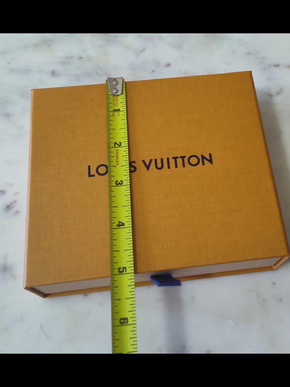 LOUIS VUITTON Drawer Gift Box w Red Ribbon Luxury Packaging